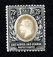 7657 BCx 1914 Scott # 48 Used Cat.$21. (offers Welcome) - Protectoraten Van Oost-Afrika En Van Oeganda