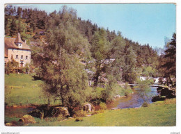 48 SERVERETTE Vers Aumont Aubrac N°3628 Pêche Truites Cure De Repos Chaldoreille Collection Boyer En 1967 VOIR DOS - Aumont Aubrac