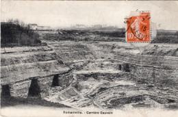 CPA 93 ROMAINVILLE  Carrière Gauvain 1915 - Rare - Romainville