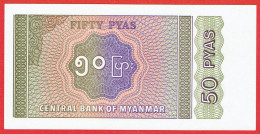 Myanmar - Birmanie - Billet De 50 Pyas - Non Daté (1994) - Neuf - P68 - Myanmar