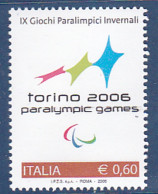 Olympic Games 2006 , Italie - Zegel Postfris - Inverno2006: Torino