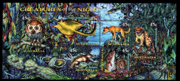 1997 Nocturnal Animals  Michel AU BL25 Stamp Number AU 1622a Yvert Et Tellier AU BF49 Stanley Gibbons AU MS1719 Xx MNH - Blocks & Sheetlets