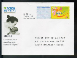 NJ-112 - Merci - Action Contre La Faim - N° 07P479 - PAP : Risposta