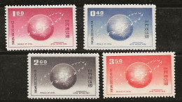 Taiwan 1959 N°Y.T. :  305 à 308 ** - Unused Stamps