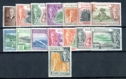 7692 BCx 1951 Scott # 122/36 Mlh* Cat.$56.00 (offers Welcome) - Dominica (...-1978)