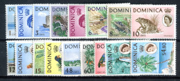 7693 BCx 1963 Scott # 164/80 Mnh** Cat.$50.00 (offers Welcome) - Dominica (...-1978)