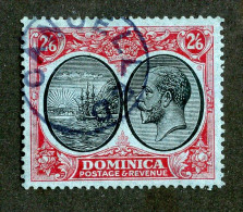 7696 BCx 1923 Scott # 79 Used Cat.$40.00 (offers Welcome) - Dominica (...-1978)