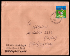 Argentina - 1989 - Letter - Sent To Buenos Aires - Caja 1 - Lettres & Documents