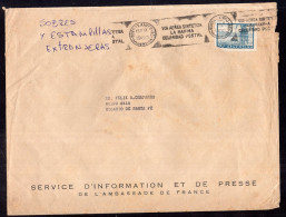 Argentina - 1960 - Letter - Talking Postmark Band - Sent To Santa Fe - Caja 1 - Lettres & Documents