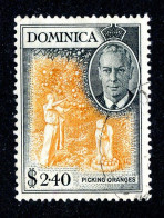 7706 BCx 1951 Scott # 136 Used Cat.$52.50 (offers Welcome) - Dominica (...-1978)