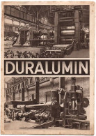 ALUMINIUM - DURALUMIN - PUBLICITÈ - Société Du DURALUMIN - Documentation Et Utilisation - - Altri & Non Classificati