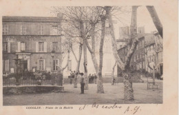 COGOLIN - PLACE DE LA MAIRIE ET LES ECOLES - Cogolin