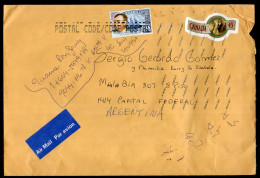 Canada - Letter - Air Mail - Sent To Argentina - Caja 1 - Briefe U. Dokumente