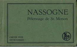 Nassogne, Pélérinage De St Monon, Carnet De 10 Cartes, éditeur Hôtel BOURGEOIS - Nassogne