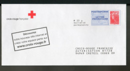 NJ-82 - Beaujard France - Croix-Rouge Française- N° 10P007 - Prêts-à-poster: Réponse /Beaujard