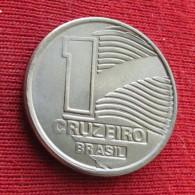 Brazil 1 Cruzeiro 1990 KM# 617 *VT Brasil Bresil Brasile Brazilia Brazilie - Brésil