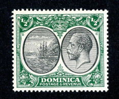 7707 BCx 1923 Scott # 65 Mlh* Cat.$2.50 (offers Welcome) - Dominica (...-1978)