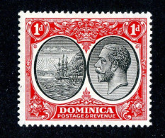 7709 BCx 1923 Scott # 67 Mlh* Cat.$18.00 (offers Welcome) - Dominica (...-1978)