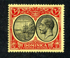 7715 BCx 1923 Scott # 74 Mlh* Cat.$4.75 (offers Welcome) - Dominica (...-1978)