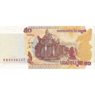 Cambodge, 50 Riels, 2002, KM:52a, NEUF - Cambodge