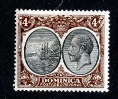 7717 BCx 1923 Scott # 75 Mlh* Cat.$5.25 (offers Welcome) - Dominica (...-1978)