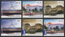 Australien / Singapur 2015 - Mi-Nr. 4341-4345 & 2346-2348 ** - MNH - Mint Stamps