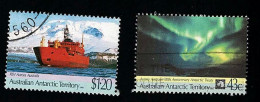 1991 Aurora Australis  Michel AQ 88 - 89 Stamp Number AQ L81 - 82 Yvert Et Tellier AQ 88 - 89 Used - Gebraucht