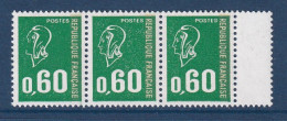 France - YT N° 1814 E ** - Neuf Sans Charnière - Bande Phosphorescente OR - Sans Nez - Sans Bouche - 1974 - Unused Stamps