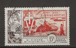 1954 USED St Pierre Et Miquelon Mi 374 - Oblitérés