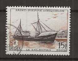 1958 USED St Pierre Et Miquelon Mi 379 - Used Stamps