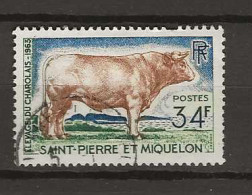 1964 USED St Pierre Et Miquelon Mi 411 - Oblitérés