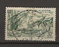 1937 USED St Pierre Et Miquelon Mi 163 - Oblitérés