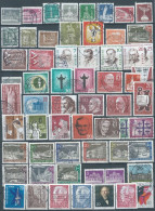 Germany-Deutschland,BERLIN, DEUTSCHE POST,1956 / 1970 Lot Of 61 Obliterated Stamps, Value: €32.00 - Collections (sans Albums)