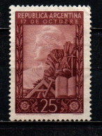 ARGENTINA - 1948 - 3rd Anniversary Of President Juan D. Peron’s Return To Power, October 17, 1945 - USATO - Used Stamps