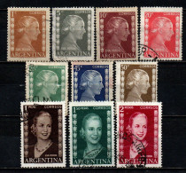 ARGENTINA - 1952 - Eva Peron - USATI - Usati