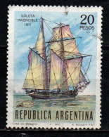 ARGENTINA - 1967 - Schooner “Invencible,” - USATO - Used Stamps