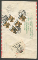 CHINA PRC / ADDED CHARGE - Cover With Label Of Jiangsu Province. D&O 14-0644 - Strafport