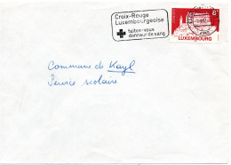 60689 - Luxemburg - 1983 - 8F Vianden EF A Bf ESCH - CROIX-ROUGE LUXEMBOURGEOISE ... -> Kayl - Red Cross