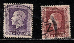 NEW ZEALAND Scott # 151, 157 Used - KGV - Usados