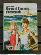 Bibliothèque Verte - Hervé Et L'anneau D'émeraude - De Cécile Aubry - Biblioteca Verde