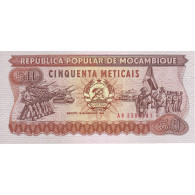 Mozambique, 50 Meticais, 1986, 1986-06-16, KM:129b, NEUF - Mozambico