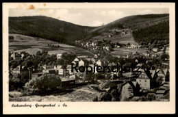 ÄLTERE POSTKARTE SACHSENBERG GEORGENTHAL KLINGENTHAL PANORAMA TOTALANSICHT SACHSEN Ansichtskarte AK Postcard Cpa - Klingenthal