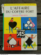 Bibliothèque Verte - Le Carré D'as N° 2 : L'affaire Du Coffre-fort - O Sorensen - Bibliotheque Verte