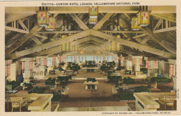 Canyon Hotel Lounge, Yellowstone National Park, Wyoming - Yellowstone