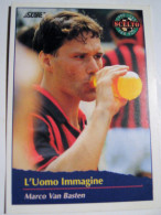 N. 3   FIGURINE   SCORE   MARCO  VAN   BASTEN    MILAN - Trading Cards