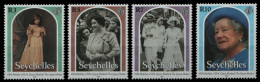 Seychellen 2000 - Mi-Nr. 846-849 ** - MNH - Queen Mum - Seychelles (1976-...)