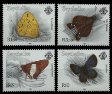 Seychellen 1994 - Mi-Nr. 790-793 ** - MNH - Schmetterlinge / Butterflies - Seychelles (1976-...)