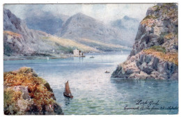 LOCH GOIL - Carrick Castle From  Whistlefield - H.B. Wimbush - Tuck Oilette 7540 - Argyllshire