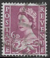 Wales SG W3 1958 Definitive 6d Good/fine Used [16/15333/25M] - Wales