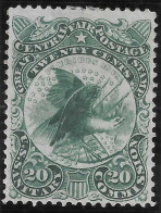 USA 1864 20c Sanitary Fair Stamp, Green Great Central Fair - Sanitary Fair, GREEN  Mint UNITED STATES USA - Ohne Zuordnung